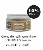 Oferta de Naturabio - Crema Dia Reafirmante Hinojo por 26,06€ en NaturaSí