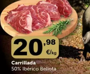 Oferta de Bellota - Carrillada 50% Ibérico por 20,98€ en Masymas