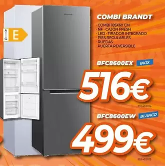 Oferta de Brandt - Combi  por 516€ en Expert