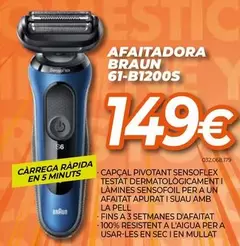 Oferta de Braun - Afaitadora  por 149€ en Expert