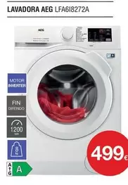 Oferta de AEG - Lavadora Lfa618272a por 499€ en Milar