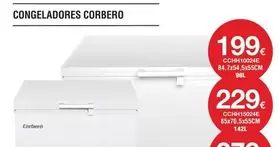 Oferta de Corberó - Congeladores por 199€ en Milar