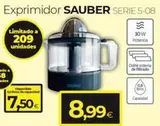 Oferta de Sauber - Exprimidor  por 8,99€ en Tien 21