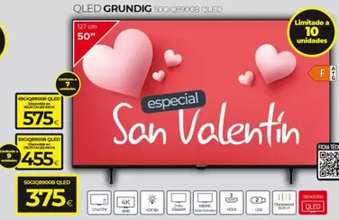 Oferta de Grundig - Qled por 375€ en Tien 21