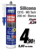 Oferta de Ceys - Silicona por 4,9€ en Ferrolan