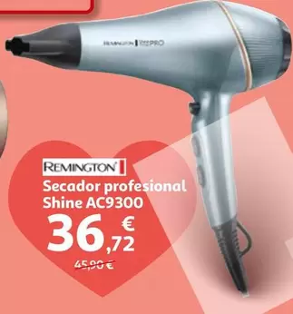 Oferta de Remington - Secador Profesional Shine AC9300 por 36,72€ en Alcampo