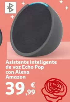 Oferta de Echo Pop - Asistente Inteligente De Voz Con Alexa Amazon por 39,99€ en Alcampo