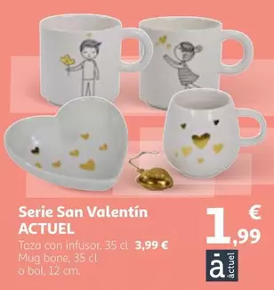 Oferta de Actuel - Serie San Valentín por 1,99€ en Alcampo