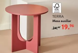 Oferta de Terra - Mesa Auxiliar por 19,96€ en Casa