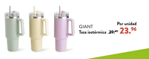 Oferta de Taza Isotermica por 23,96€ en Casa