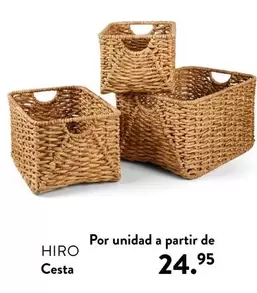 Oferta de Por Unidad A Partir De Cesta por 24,95€ en Casa