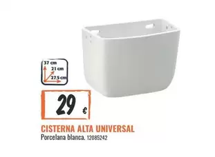 Oferta de Universal - Cisterna Alta por 29€ en Obramat