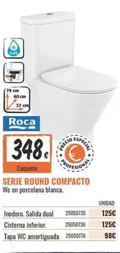 Oferta de Roca - serie Round Compacto por 348€ en Obramat