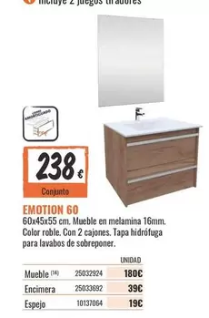 Oferta de Ferri - Emotion 60 por 238€ en Obramat