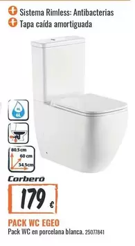 Oferta de Sistema - Pack Wc Egeo por 179€ en Obramat