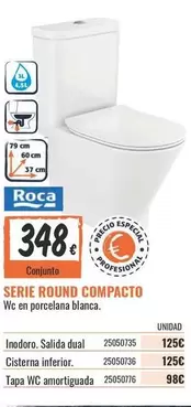 Oferta de Roca - serie Round Compacto por 348€ en Obramat