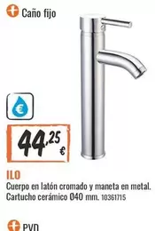 Oferta de Cuerpo En Laton Cromado Y Maneta En Metal. Cartuch Cerámico por 44,25€ en Obramat