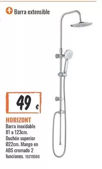 Oferta de Horizont - Barra Inoxidable por 49€ en Obramat