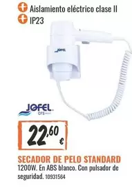 Oferta de Secador De Pelo Standard por 22,6€ en Obramat