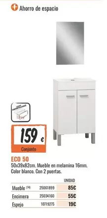 Oferta de Eco - ECD 50C34S2C2M por 159€ en Obramat