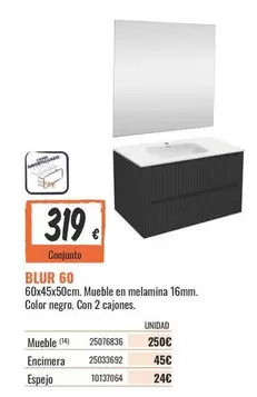 Oferta de Blur 60 por 319€ en Obramat