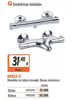 Oferta de Monobloc En Laton Cromado. Discos Ceramico por 31,4€ en Obramat