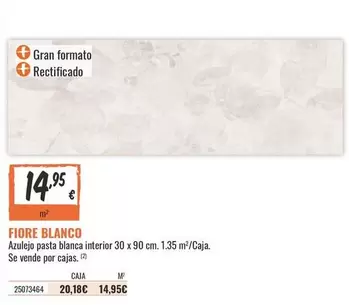 Oferta de Blanco - Flore por 14,95€ en Obramat