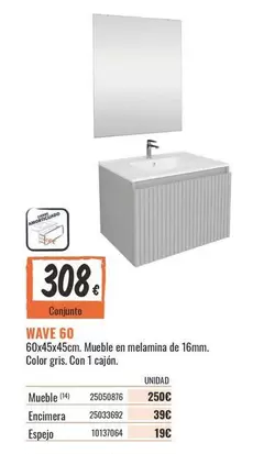 Oferta de Wave - Wave 60 por 308€ en Obramat