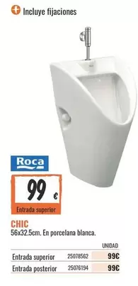 Oferta de Roca - Chic por 99€ en Obramat