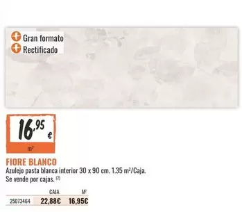 Oferta de Blanco - Flore por 16,95€ en Obramat