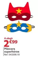 Oferta de Máscara Superheroe por 2,99€ en GiFi