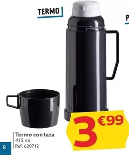 Oferta de Termo Con Taza por 3,99€ en GiFi