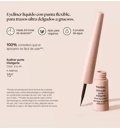 Oferta de Yanbal - Eyeliner Punta Inteligente por 15€ en Yanbal