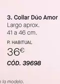 Oferta de Collar Dúo Amor por 36€ en Yanbal