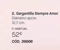 Oferta de Gargantilla Siempre Amor por 52€ en Yanbal