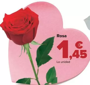 Oferta de Rosa por 1,45€ en Carrefour