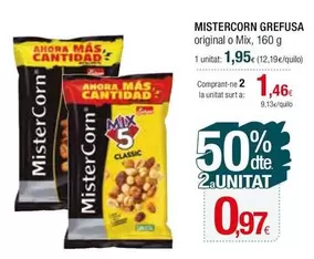 Oferta de Mas - Mistercorn Grefusa por 1,95€ en Condis