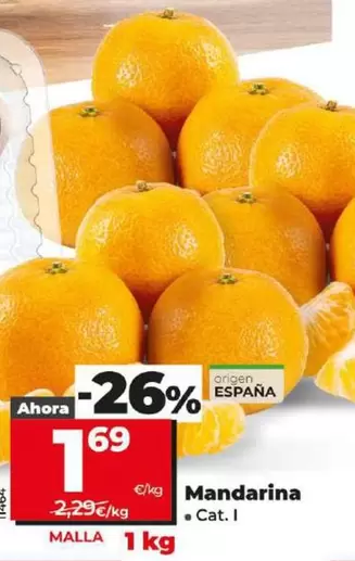 Oferta de Mandarina por 1,69€ en Dia