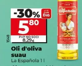 Oferta de La Española - Aceite De Oliva Suave por 5,8€ en Dia