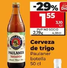 Oferta de Paulaner - Cerveza De Trigo por 1,55€ en Dia