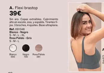 Oferta de Flexi Brastop por 39€ en Leonisa