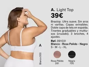 Oferta de Light Top  por 39€ en Leonisa