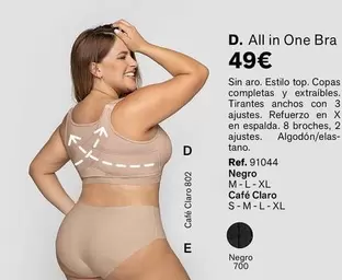 Oferta de All In One Bra por 49€ en Leonisa