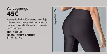 Oferta de Leggings por 45€ en Leonisa