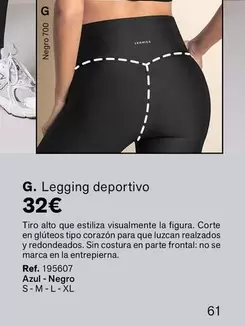 Oferta de Legging Deportivo por 32€ en Leonisa