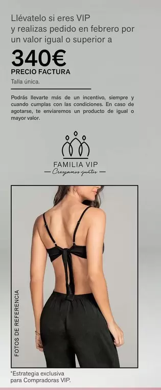 Oferta de  Familia Vip por 340€ en Leonisa