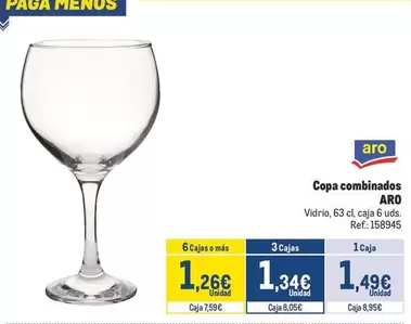 Oferta de Aro - Copa Combinados por 1,49€ en Makro