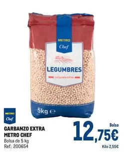 Oferta de Chef - Garbanzo Extra por 12,75€ en Makro