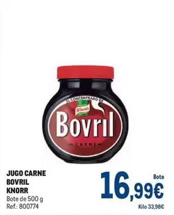 Oferta de Knorr - Jugo Carne Bovril por 16,99€ en Makro