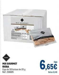 Oferta de Rioba - Mix Gourmet por 6,65€ en Makro